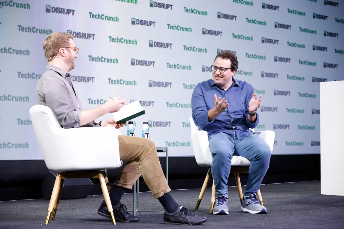Dario Amodei, patron d'Anthropic, à TechCrunch Disrupt 2023