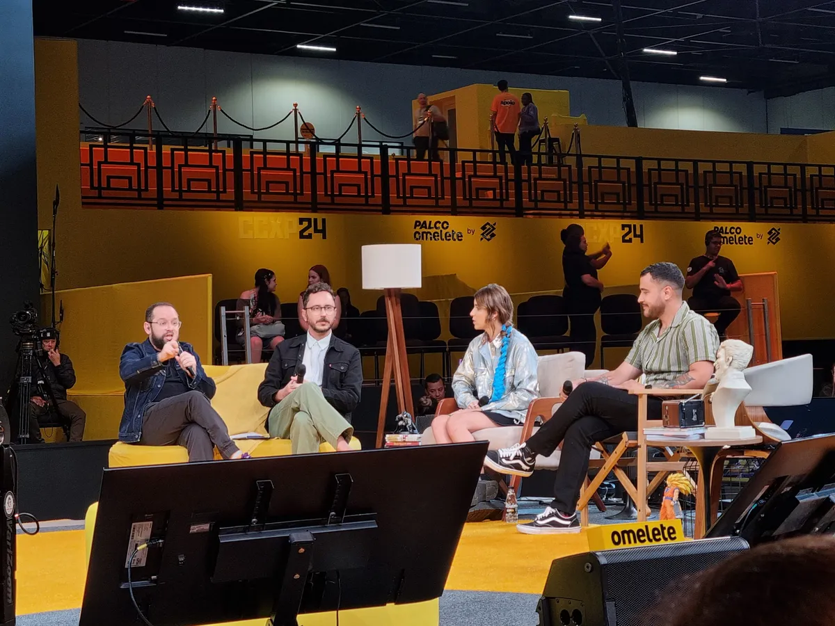Le salon de la CCXP 2024 à São Paulo, rempli de visiteurs
