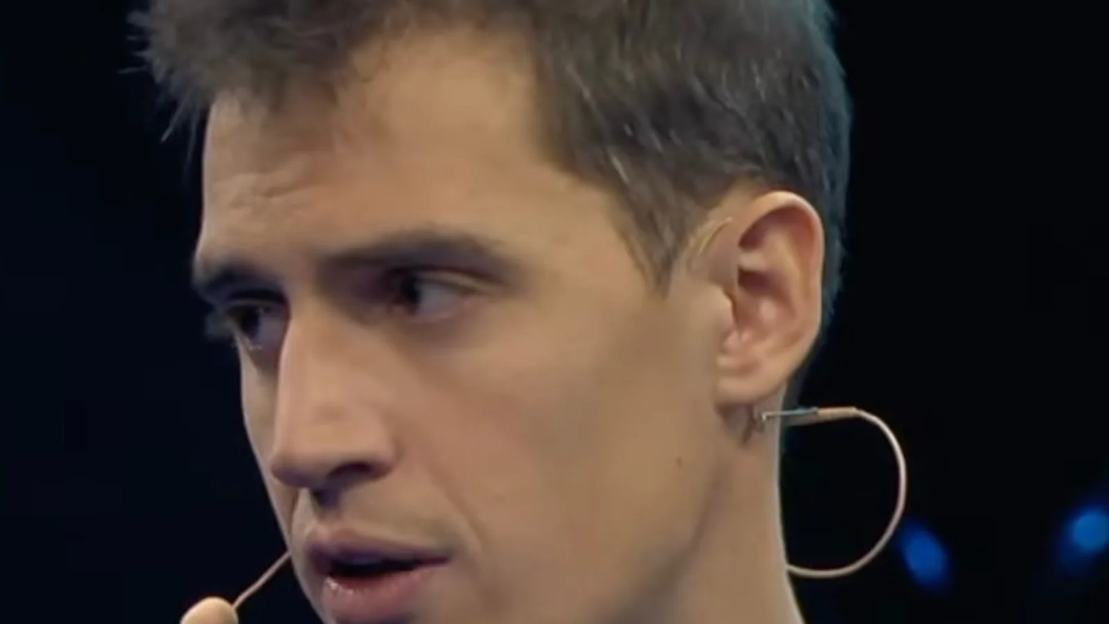 Arthur Mensch, cofondateur et patron de Mistral AI, sur scène